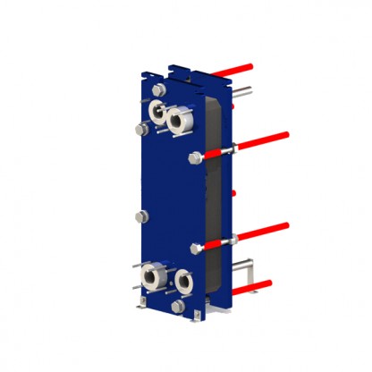 Plattvärmeväxlare BAOBH60B bredd 320mm, höjd 920mm