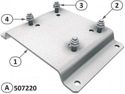 Monteringsplatta RLD80/RLD200