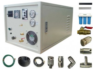 Högtryckspump 70bar 8 l/min 1,8kW med dimmpaket