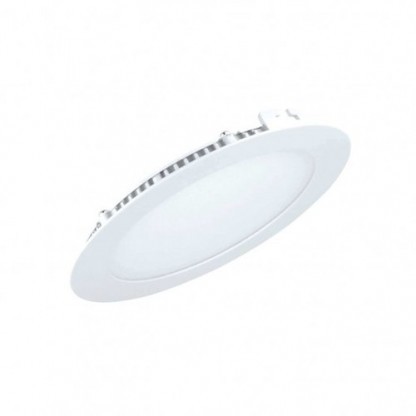 Takljus LED rund panel 9W, 740-880lm