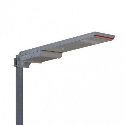 Gatubelysning solar LED LRCF20 20W med sensor