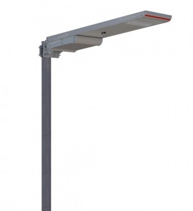 Gatubelysning solar LED LRCF30 30W med sensor