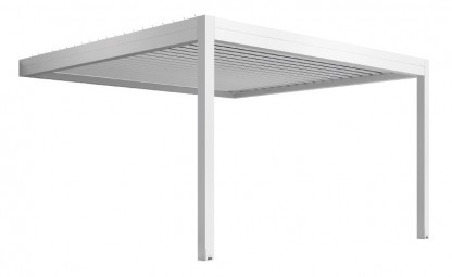 Solskydd pergola Bioclimatic Joy framåtlutande grundläggande, modul 2 inlägg