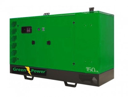 STAGE 5 (V) Fiat Elverk 200kVA 160kW ljudisolerad/täckt manuell startpanel