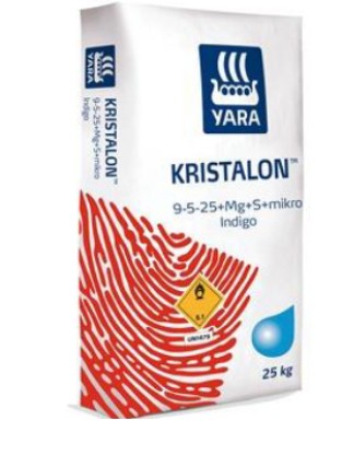 Kristalon Indigo 9-5-25 NYTT  fungerar bra till Tomat och Gurka