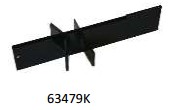 Klyvkil till vedkombi, ny modell. 2-6 bitar. Förenklar vid varierande stockdiameter. Tillverkade i hårdmetall.