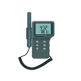 Fukt och temperatur handinstrument elektroniskt 5 till 98% / -10 till 50°C