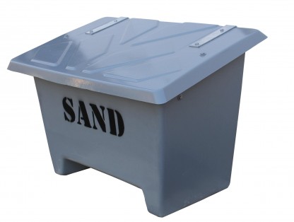 Sandlåda 350liter Grå