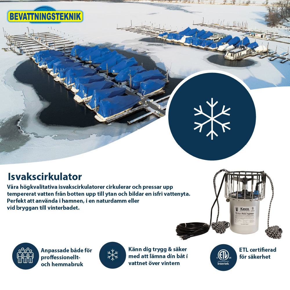 Kasco Marine isvakscirkulator